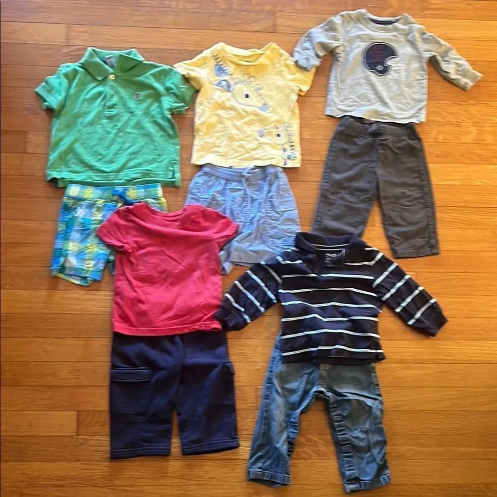 Kids Clothing Set with Various Colors